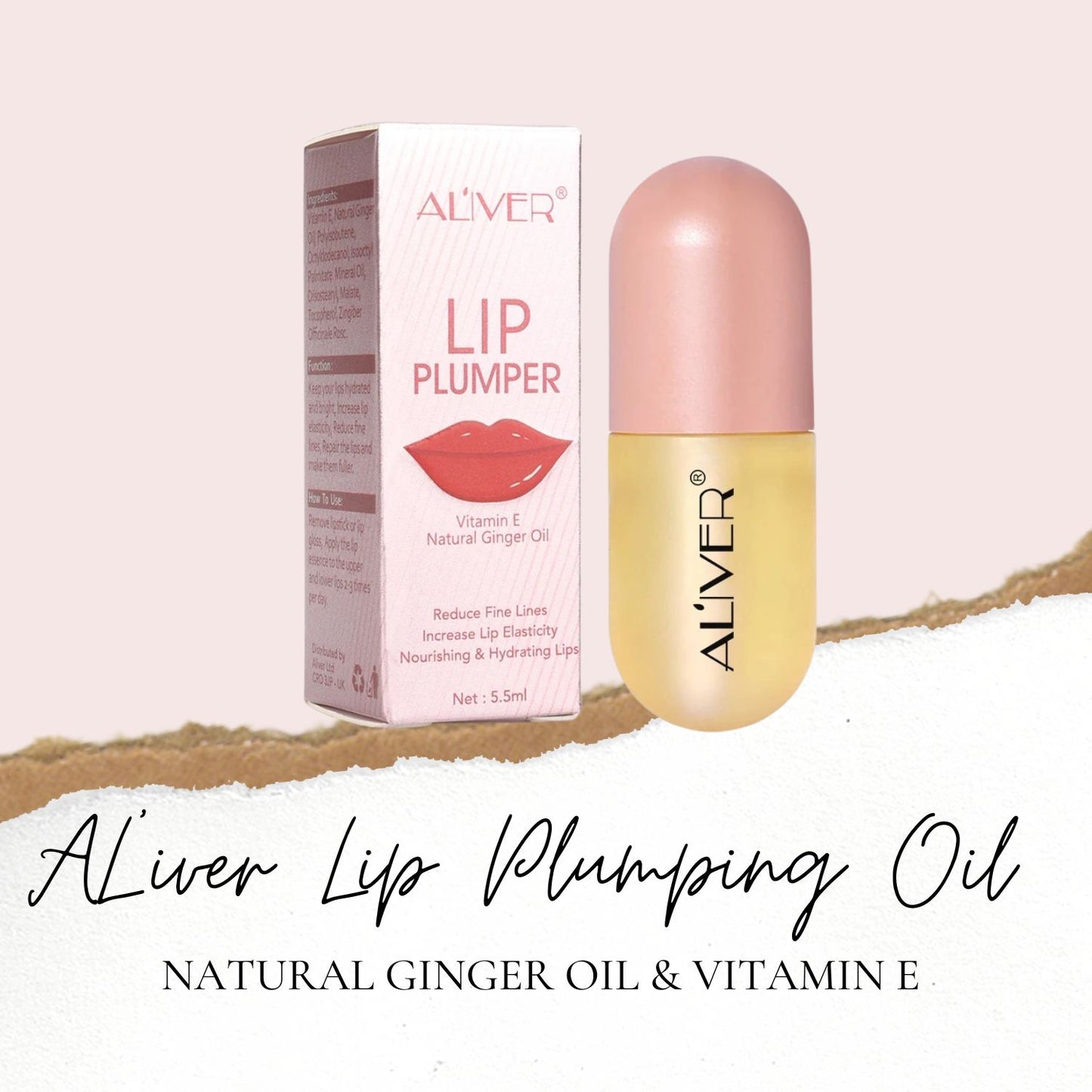 AL’IVER LIP PLUMPING OIL